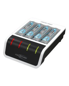 Akku-Ladegerät Comfort Smart + 4× AA 2100mAh