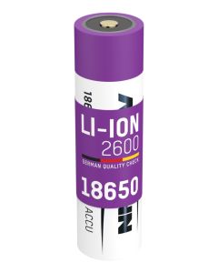 Li-Ion Akku 18650 Typ 2600 (min. 2500 mAh)