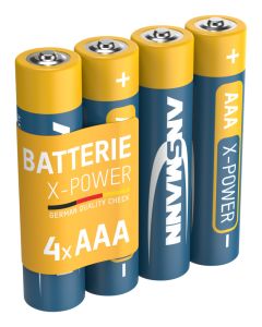 X-Power Alkaline Batterie Micro AAA / LR03 4er Papierblister
